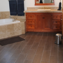 bathroom-woodgrain-tile-floor-8114e991e44e6d9cc04b1aff49402ffb Master Bath Remodel (Highlands Ranch, CO)