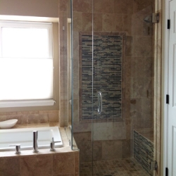 frameless-glass-shower-door-58d928fb7b8538fc2190555e4a99f5b5 Master Bath Remodel (Parker, CO)